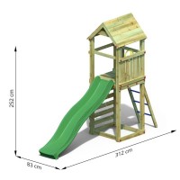 Masquedardos Дървена градинска площадка Fungoo Gaia T S-04710-p-k-xg-1