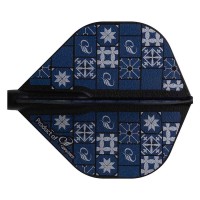 Masquedardos Plumas Fit Flight Cosmo Tile Negro Standard