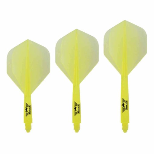 Masquedardos Piume Bulls Darts Unione Voli Sistema Amarilla No2 Long 71mm 51319