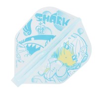 Masquedardos Plumas Fit Flight Air Shark Dreams Azul Shape