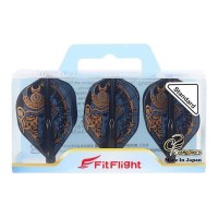 Masquedardos Plumas Fit Flight Samurai Skull B Negro Standard