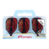 Masquedardos Plumas Fit Flight Samurai Skull A Negro Shape