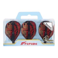 Masquedardos Plumas Fit Flight Samurai Skull A Negro Standard