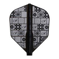 Masquedardos Plumas Fit Flight Cosmo Tile Negro Shape