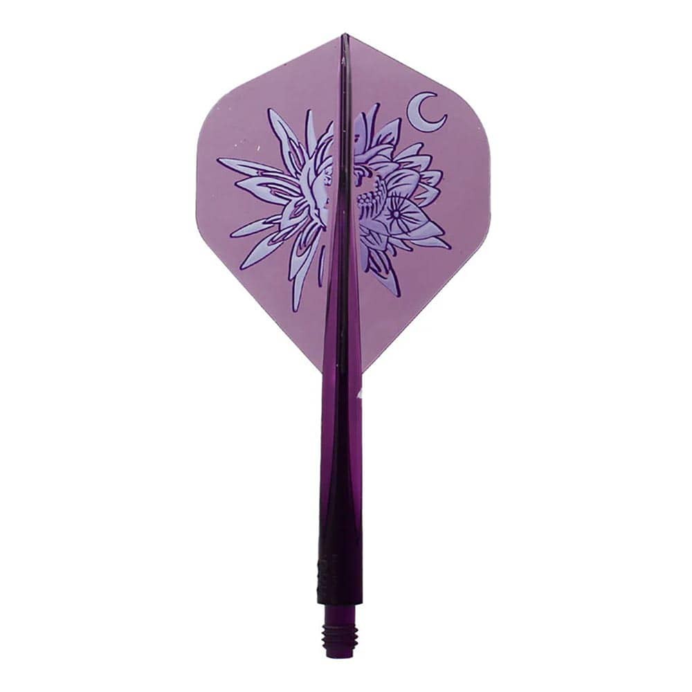 Masquedardos Plumas Condor Axe Gekkabijin Standard Morado L 33.5mm 3 Uds.