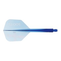 Masquedardos Plumas Condor Axe Connor Soots Small Small Azul L 33.5mm 3 Uds.