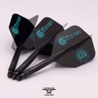 Masquedardos Canetas Condor Eixo Connor Scutt O Sniper Pequeno S 21.5mm Três de vocês.