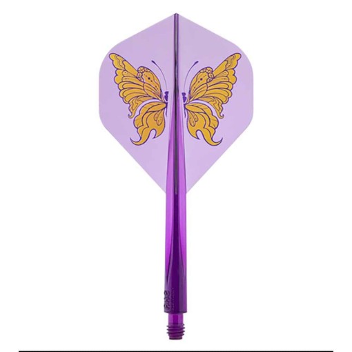 Masquedardos Penne Condor Axe Swallowtail Butterfly Standard Morado S 21.5mm Voi tre.