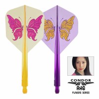 Masquedardos Plumă Condor Axe Swallowtail Butterfly Shape Galben L 33.5mm Voi trei.