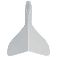 Masquedardos Plumas Condor Axe Small 120 Blanco L 30.0mm 3 Uds.