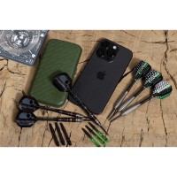 Masquedardos Funda Harrows Darts Slim Case Verde