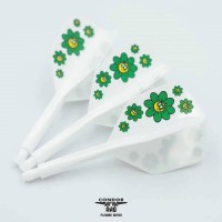 Masquedardos Plumas Condor Axe Toy Flowers Blanco Shape L 33.5m 3 Uds.