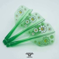 Masquedardos Penne Condor Axe giocattolo Fiori Verde Claro Forma L 33.5m Voi tre.