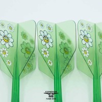 Masquedardos Penne Condor Axe giocattolo Fiori Verde Claro Forma L 33.5m Voi tre.