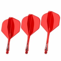 Masquedardos Plumas Winmau Darts Fusion Roja Short 22-64mm N2 Standard 8794