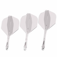 Masquedardos Plume Winmau Darts Fusion Transparent Medium 34-76mm N2 Standard 8799