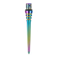 Masquedardos Konvertorové hroty Point One 80 Darts E Rainbow 22 mm 4315