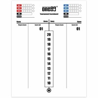 Masquedardos Pizarra One80 Tournament Scoreboard 60x30cm 3357