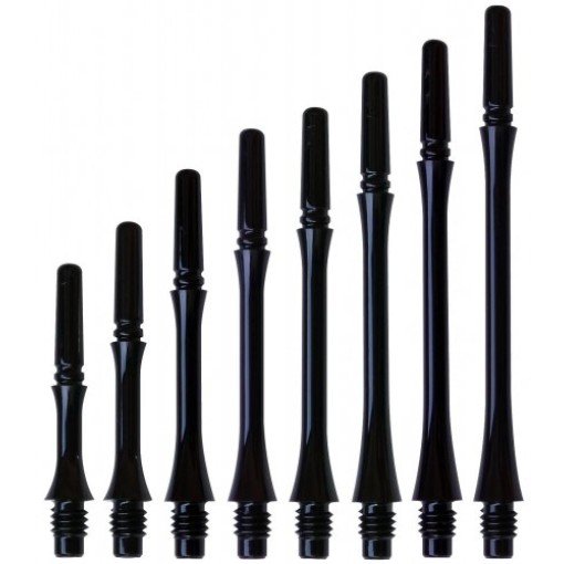 Masquedardos Cañas Fit Shaft Gear Slim Giratoria Negra Talla 8