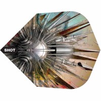 Masquedardos Copia De Plumas Shot Darts Gnarly Shredda Shape Sh-sf5503