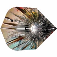 Masquedardos Copia De Plumas Shot Darts Gnarly Shredda Shape Sh-sf5503