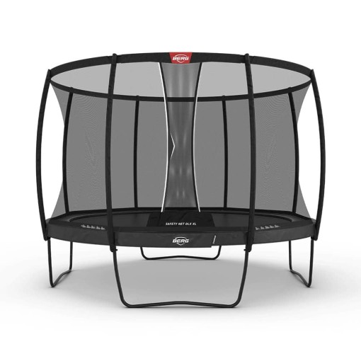 Masquedardos Cama Elástica Berg Champion Regular 430 Grey + Safety Net Deluxe Be35.44.93.03