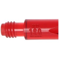 Masquedardos Plumas Condor Axe Standard 120 Rojo M 24.0mm 3 Uds.