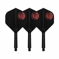 Masquedardos Plumas Target K-flex No.2 Medium Black Logo 410232