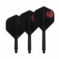 Masquedardos Plumas Target K-flex No.2 Medium Black Logo 410232