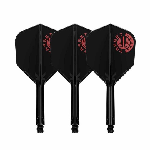 Masquedardos Plumas Target K-flex No.6 Medium Black Logo 410229