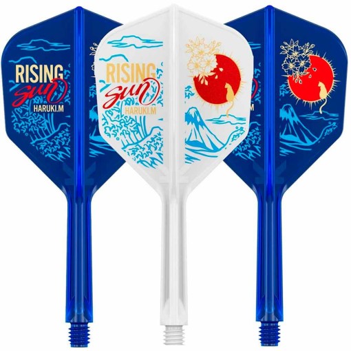 Masquedardos Plumas Target K-flex No.6 Intb Standard Haruki Muramatsu Rising Sun 410216