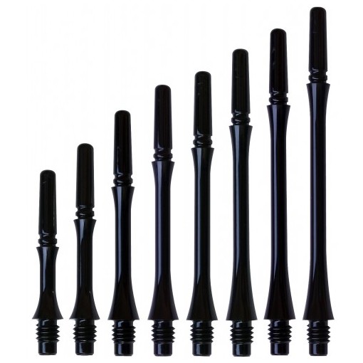 Masquedardos Cañas Fit Shaft Gear Slim Giratoria Negra Talla 4