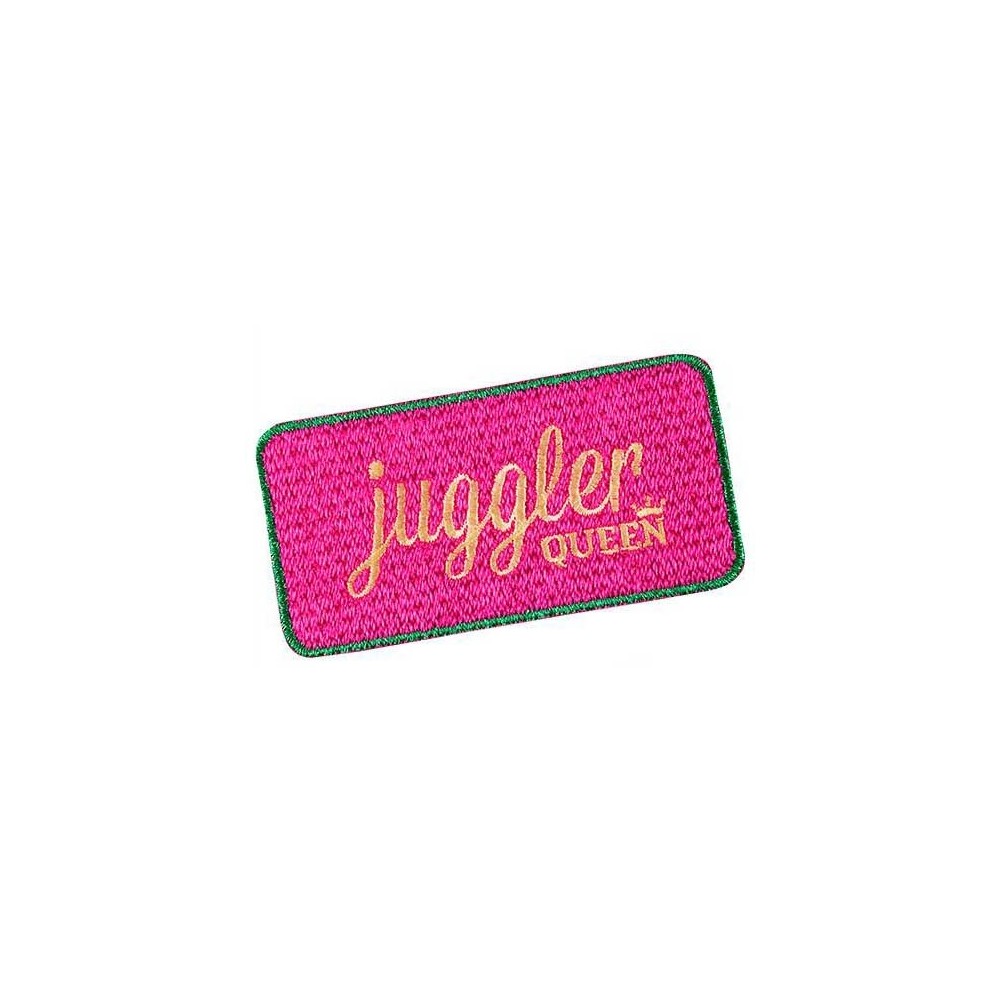 Masquedardos Parche Cosmo Darts Juggler Queen Logo