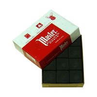 Masquedardos Billiard Chalk Master Black 12 jednotek 3003.050 45.001.13.6