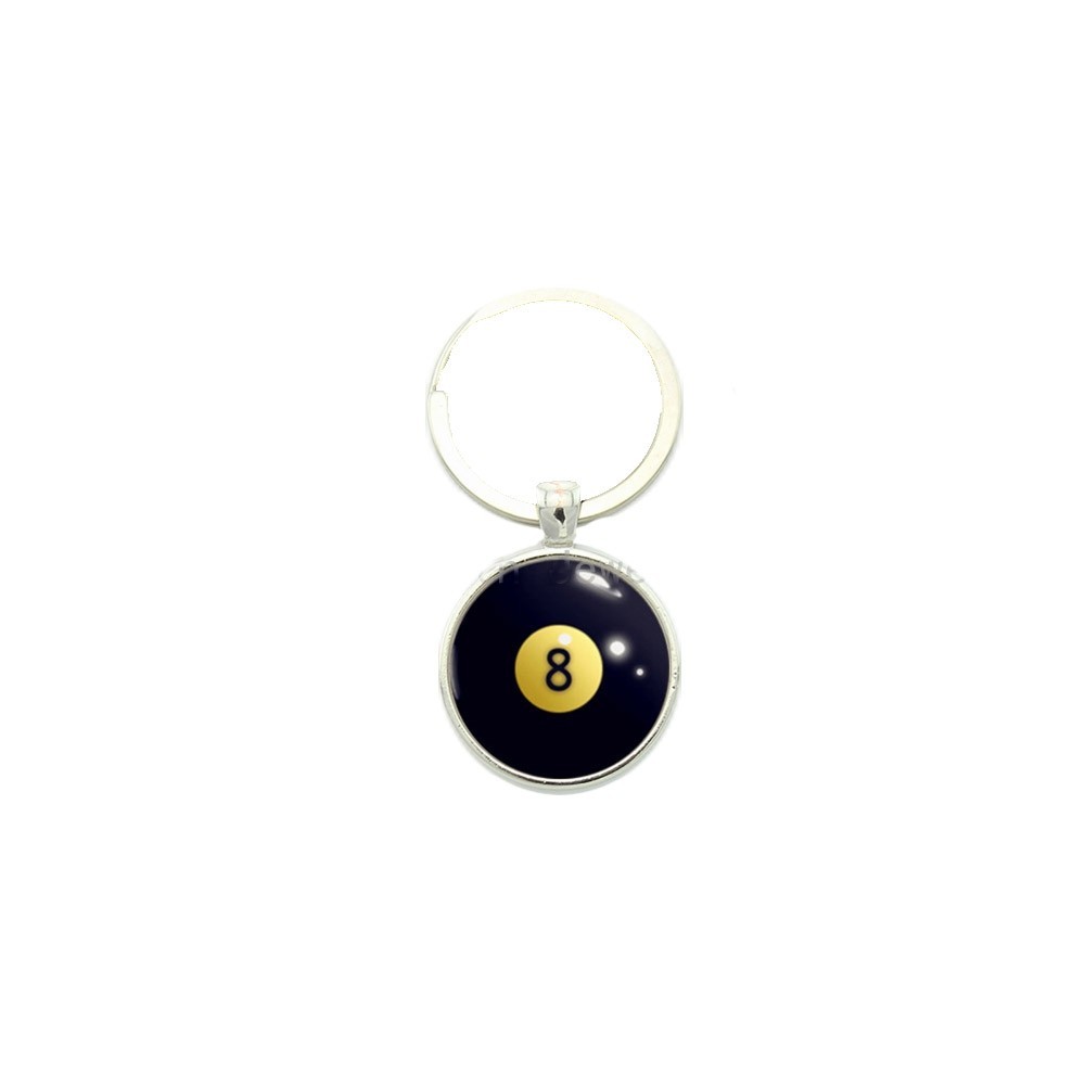 Masquedardos Luxe 8 Ball Keychain