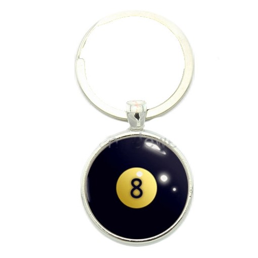 Masquedardos Luxe 8 Ball Keychain