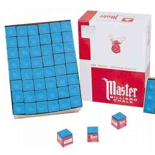 Masquedardos Blue Master Billiard Chalk 144 jednotiek 3003.144 45.001.44.4