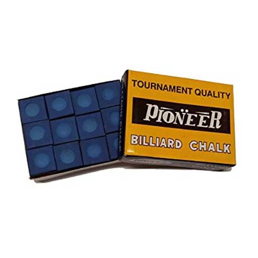 Masquedardos Pioneer Billiard Chalk Blue 12 Units 13100