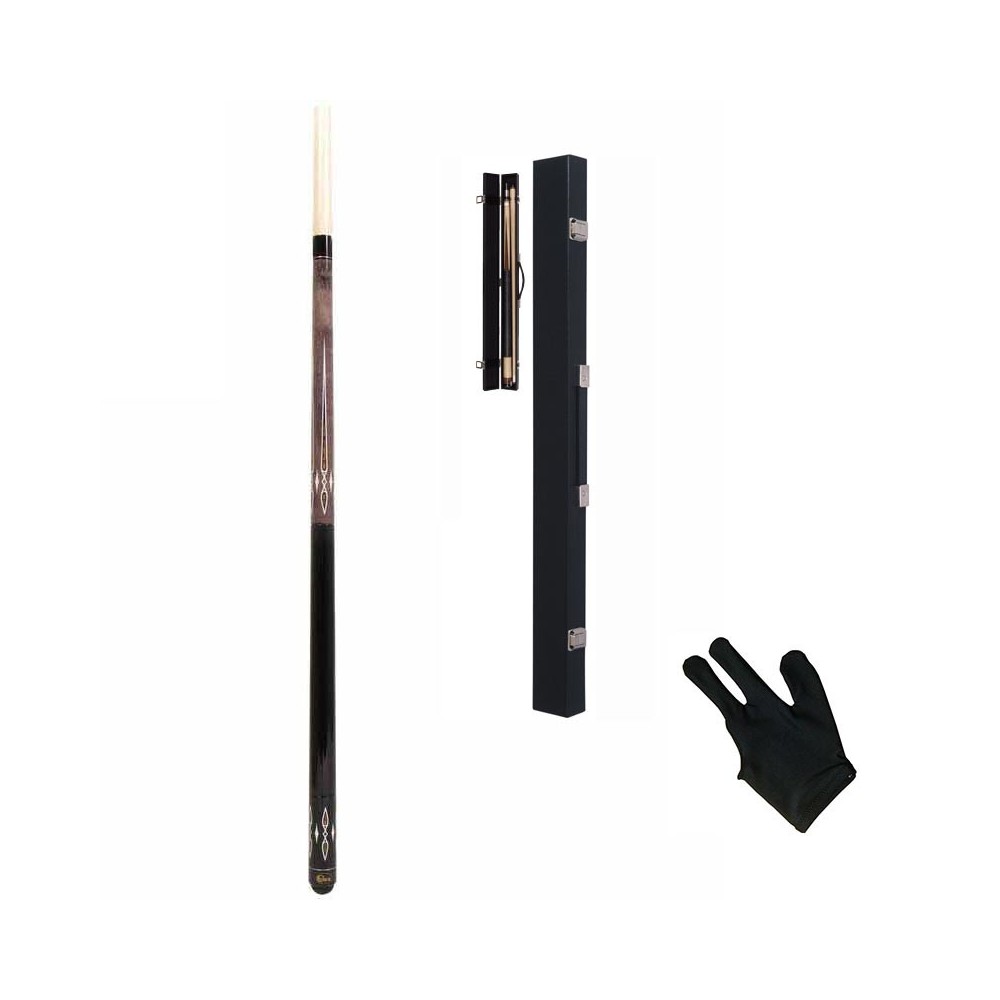 Masquedardos Carom Billiard Cue Pack S2 Nº3 480g+glove+case