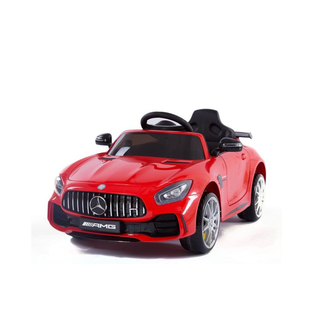 Masquedardos Coche Eléctrico Mercedes Gtr Rojo Con Radio Control Hl288