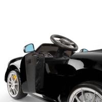 Masquedardos Coche Eléctrico Mercedes Gtr Negro Con Radio Control Hl2881