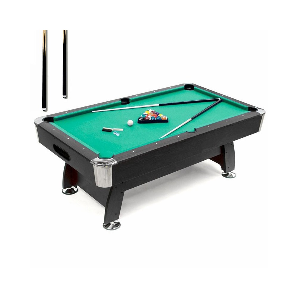 Masquedardos Lucentum Pl2110 Luxe American Billiard Table Pack + 4 Cues 1.40