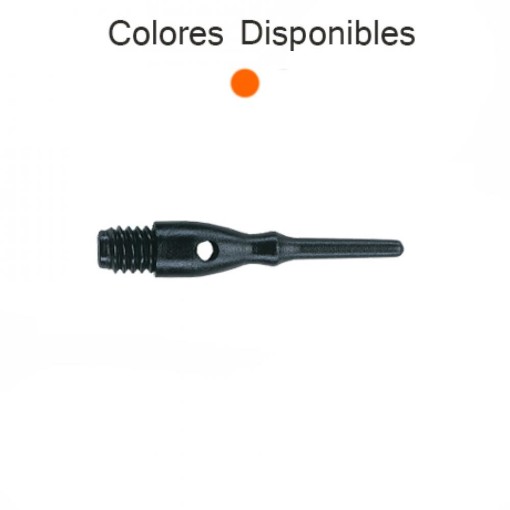 Masquedardos Dart Tips Unicorn Contour Neon Orange 22mm 1000 unit 40013