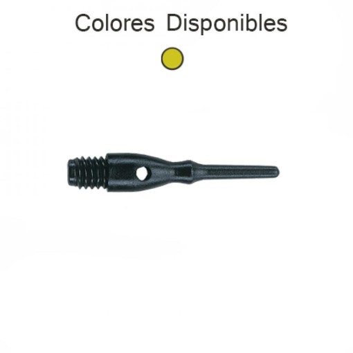 Masquedardos Points  Unicorn Darts Contour Jaune 2ba 22mm 1000unid 40019