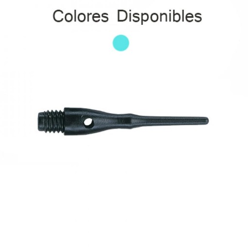 Masquedardos Čísla Unicorn Darts Turquoise 2ba 27mm 1000unit 40028