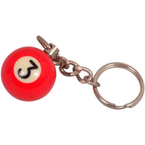 Masquedardos Billiard Ball Keychain 25mm Nº3 4622.003