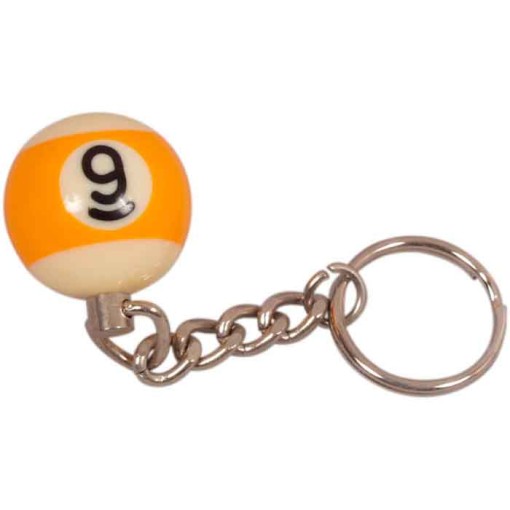 Masquedardos Porte-clés boule de billard 25mm Nº9 4622.009