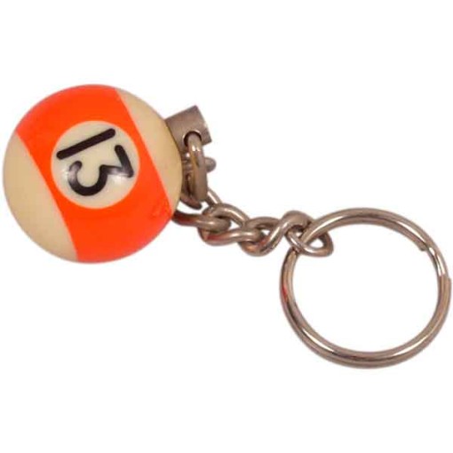 Masquedardos Billiard Ball Keychain 25mm Nº13 4622.013