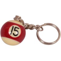 Masquedardos Billiard Ball Keychain 25mm Nº15 4622.015