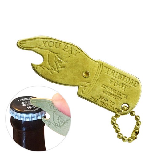 Masquedardos Trinidad Food You Pay Keyholder Bottle Opener